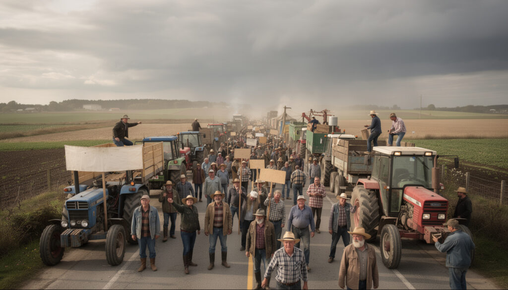 suivez les dernières actualités du mouvement agricole en furie : manifestations toujours actives, routes bloquées et rendez-vous clés avec sébastien lecornu annoncés.