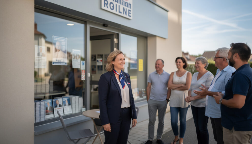 découvrez la nouvelle permanence de campagne de la candidate du rassemblement national pour les municipales 2026 à évreux, une étape clé de sa candidature.
