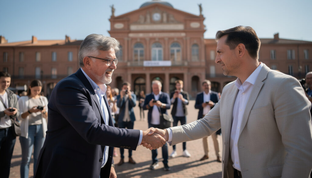 lors des municipales 2026 à toulouse, jean-luc mélenchon apporte un soutien décisif à françois piquemal, renforçant ainsi la dynamique politique locale.