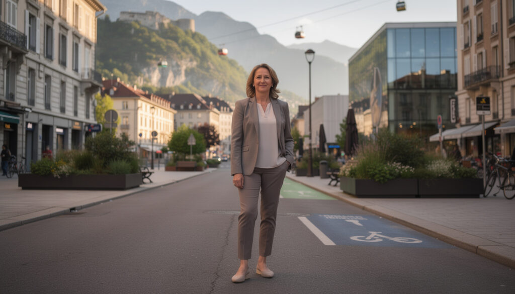 découvrez l'engagement de laurence ruffin dans les municipales à grenoble, déterminée à redessiner une ville qui lui tient profondément à cœur.