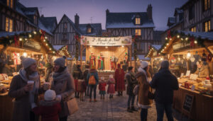 plongez dans la magie de noël à pont-l'évêque avec le deuxième marché de noël : cadeaux uniques, délices gourmands et spectacles enchanteurs vous attendent pour un moment féérique en famille ou entre amis.