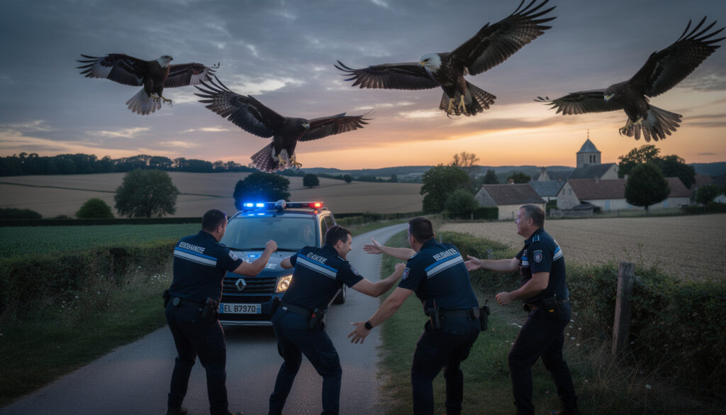 découvrez comment les gendarmes de l'indre, en baptisant leurs opérations du nom de rapaces, incarnent des sauveurs redoutables et efficaces.