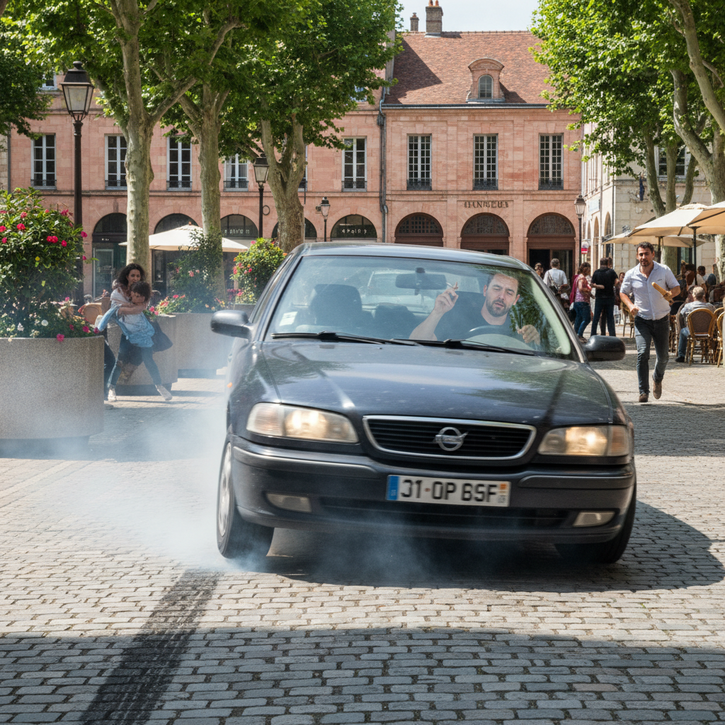 récidiviste interpellé à montauban pour conduite dangereuse sous l'influence du cannabis au centre-ville.