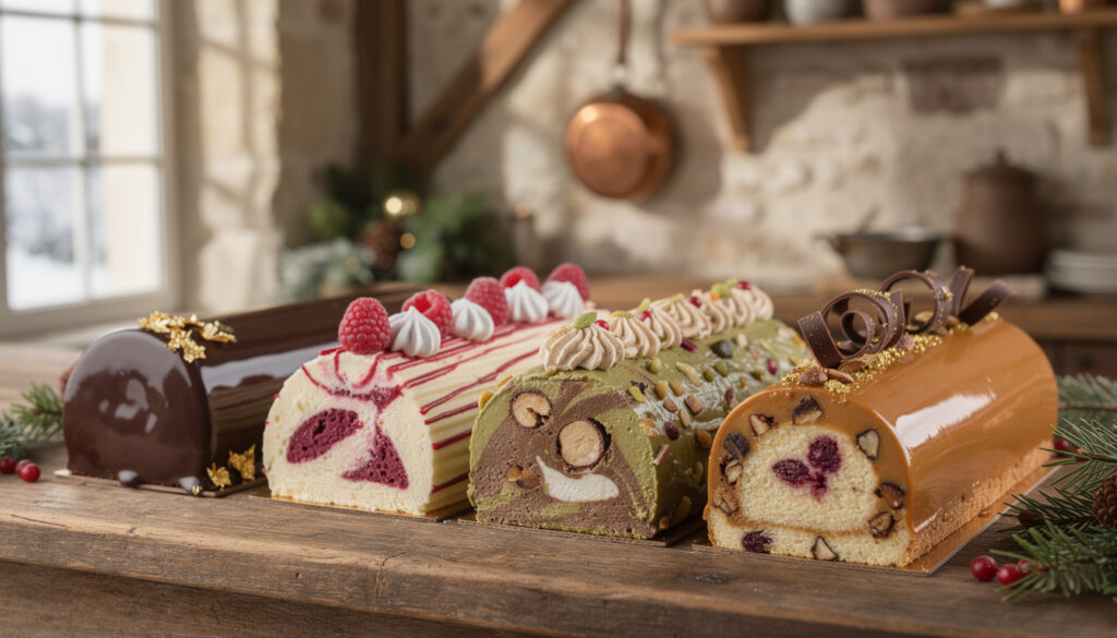 découvrez cinq bûches glacées d'exception en seine-et-marne pour des fêtes gourmandes à la ferme, alliant saveurs authentiques et savoir-faire local.