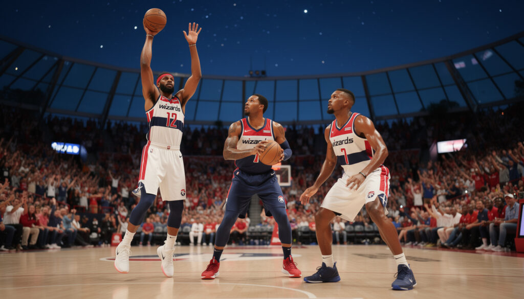 découvrez la soirée exceptionnelle des joueurs français en nba : alex sarr et bilal coulibaly étincelants avec washington, tandis que maxime raynaud impressionne par sa solidité.