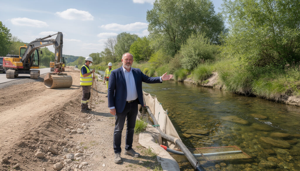 découvrez la solution innovante proposée par l'ex-adjoint à l'urbanisme de thorigny pour protéger la rivière dhuis pendant les travaux routiers, alliant urbanisme et préservation environnementale.