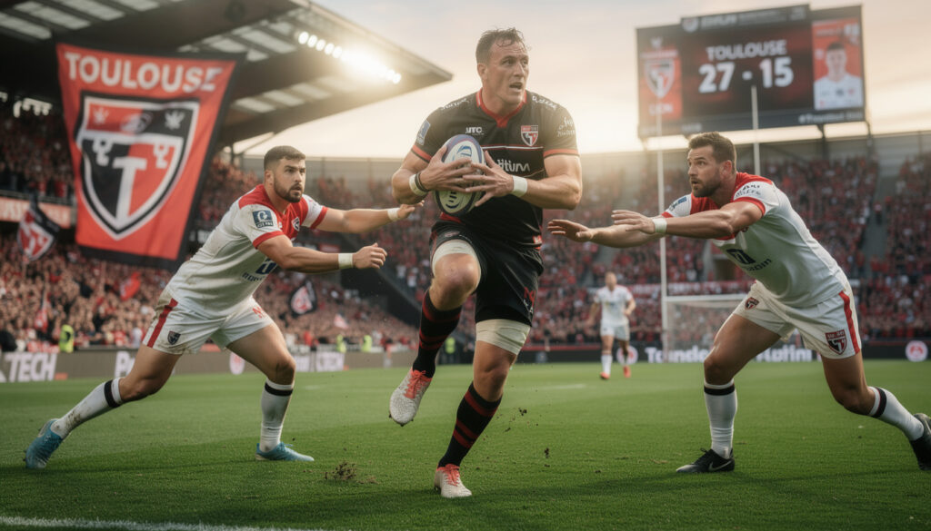 découvrez comment antoine dupont a mené toulouse à une victoire éclatante et revitalisante face à lyon lors du top 14, démontrant une maîtrise exceptionnelle sur le terrain.