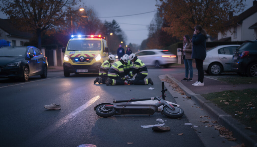 un jeune homme de 22 ans a été mortellement renversé en trottinette en seine-et-marne. le conducteur responsable a pris la fuite, une enquête est en cours.