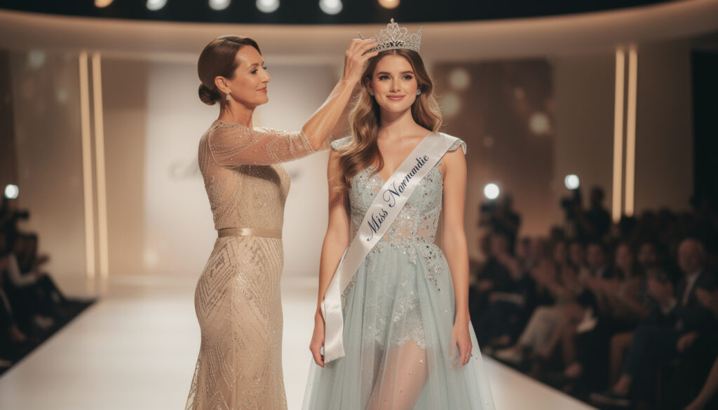 découvrez comment céline transforme un rêve en réalité en sublimant la miss normandie, candidate prometteuse pour miss france 2026.