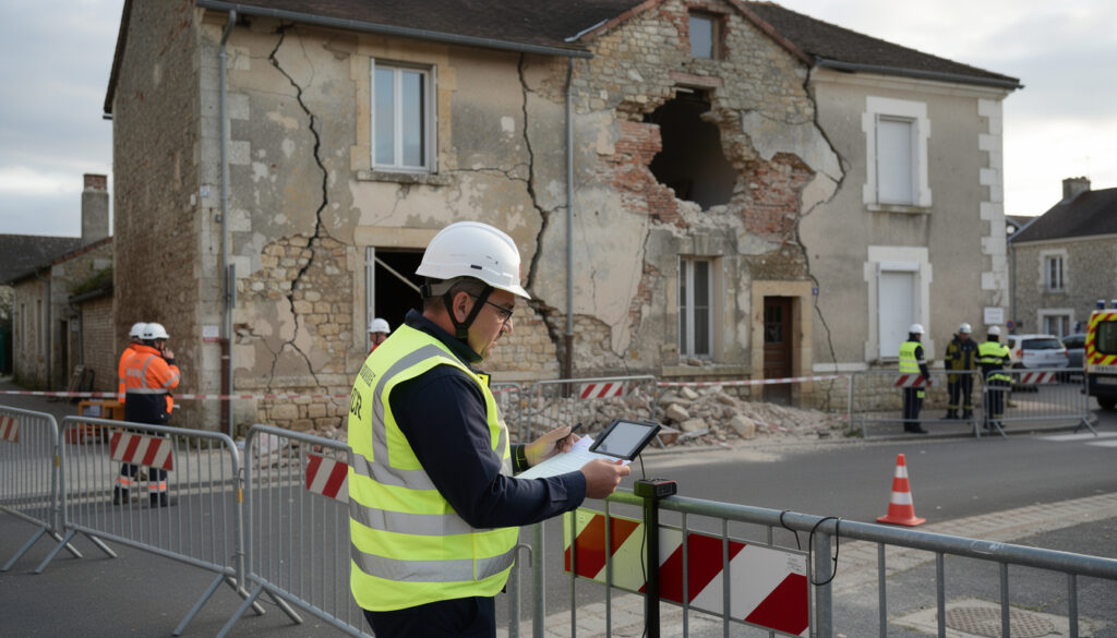 dans le cher, deux bâtiments risquent de s'effondrer. découvrez l'intervention rapide d'un expert pour garantir la sécurité et prévenir un danger imminent.