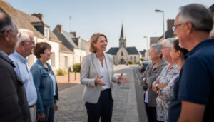 à dozulé, sophie gaugain annonce sa candidature pour un second mandat en tant que maire, déterminée à poursuivre ses projets pour la commune.