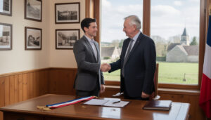 après 26 ans de mandat, alain asmant cède la mairie de putot-en-auge, marquant une nouvelle étape dans la vie communale.