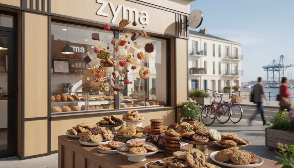 découvrez zyma à saint-nazaire, où les cookies se réinventent avec des saveurs uniques et une explosion gourmande qui ravira tous les palais.