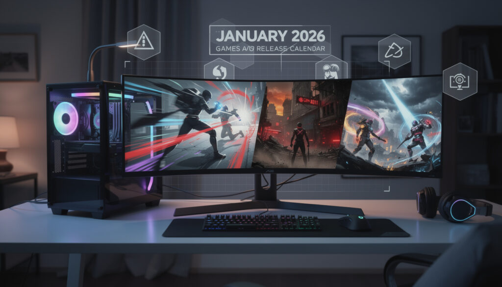 découvrez le calendrier des sorties jeux vidéo de janvier 2026 avec 2xko, code vein 2, seven deadly sins et bien d'autres titres à ne pas manquer pour bien commencer l'année.