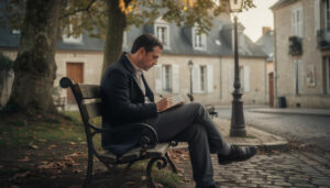 à lisieux, un homme tente de comprendre la psychologie d'un agresseur en se livrant à une exhibition sexuelle, soulevant des enjeux juridiques et psychologiques importants.