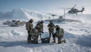 la france propose un exercice militaire de l'otan dans l'arctique au groenland et affirme sa volonté de participer activement à cette opération stratégique.