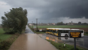 en raison des intempéries prévues mercredi en hauts-de-france, la suspension des bus scolaires et interurbains est annoncée pour assurer la sécurité des usagers.