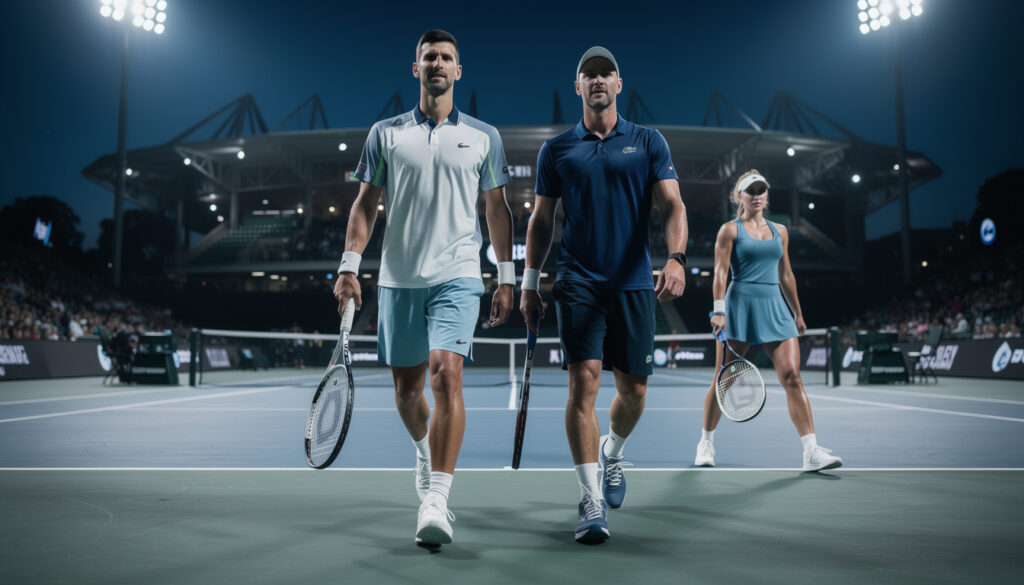découvrez les résultats de la nuit à melbourne : djokovic et shelton progressent facilement, tandis que madison keys démontre sa ténacité en restant la championne en compétition.