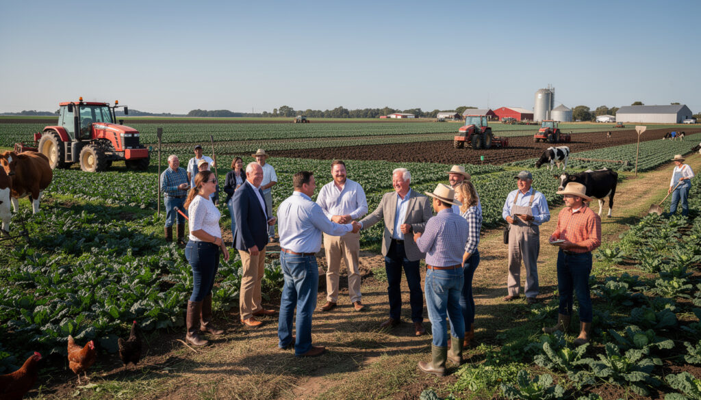 découvrez comment les candidats à la présidentielle et aux municipales intègrent les enjeux des exploitations agricoles dans leur campagne politique, au cœur des débats ruraux.