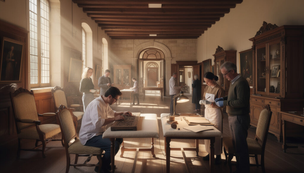 découvrez lisieux à travers une immersion unique au manoir de l'évêché, où expertise et patrimoine s'entremêlent lors d'une journée riche en découvertes.
