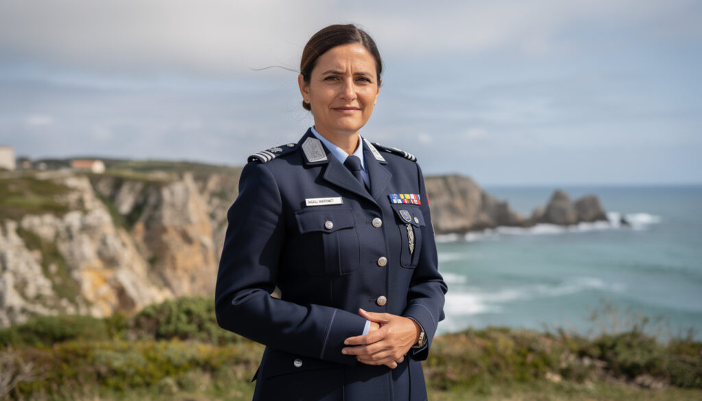 découvrez magali martinet, la nouvelle commandante de la brigade de gendarmerie de l'île d'yeu, et son engagement pour la sécurité locale.