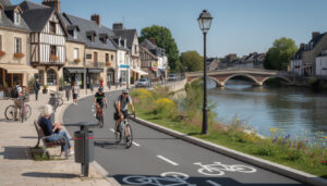 découvrez la nouvelle piste cyclable longue de la calonne à pont-l'évêque, offrant une traversée sécurisée et agréable du centre-ville, bientôt inaugurée pour faciliter vos déplacements à vélo.