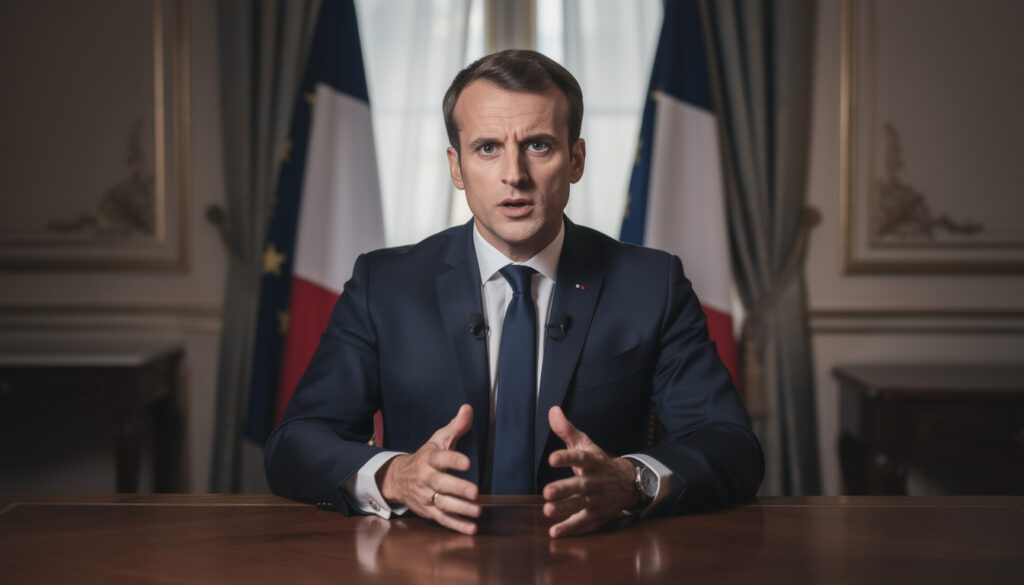 découvrez l'analyse de signé bfm sur les vœux d'emmanuel macron, un discours où le ton surprend par son contraste avec le message officiel.