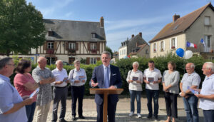 samuel allard annonce officiellement sa candidature aux élections municipales à saint-hymer, prêt à engager des projets pour la commune.