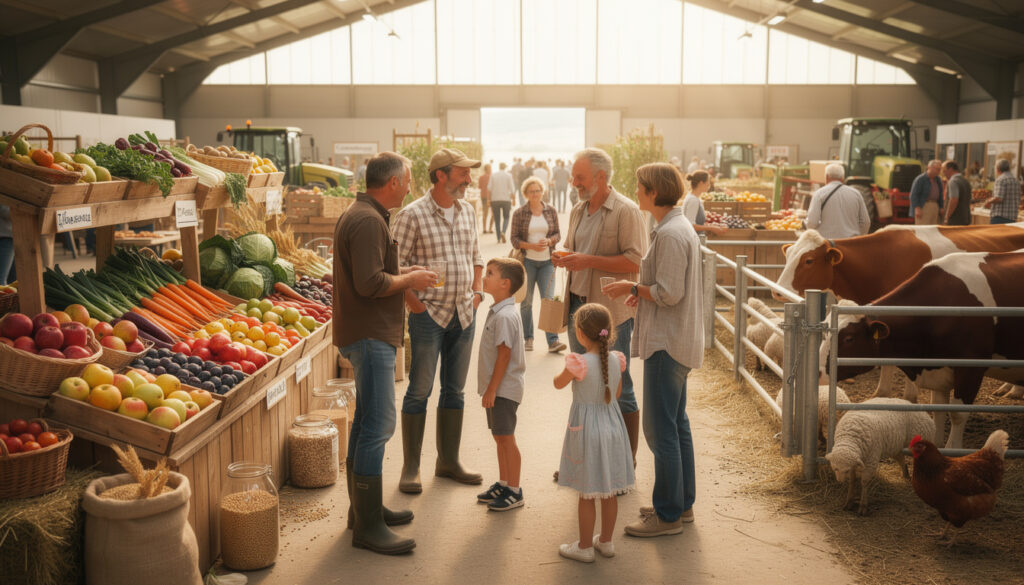 la chambre régionale du centre appelle à ne pas boycotter le salon de l'agriculture afin de préserver l'intérêt collectif et soutenir les agriculteurs locaux.
