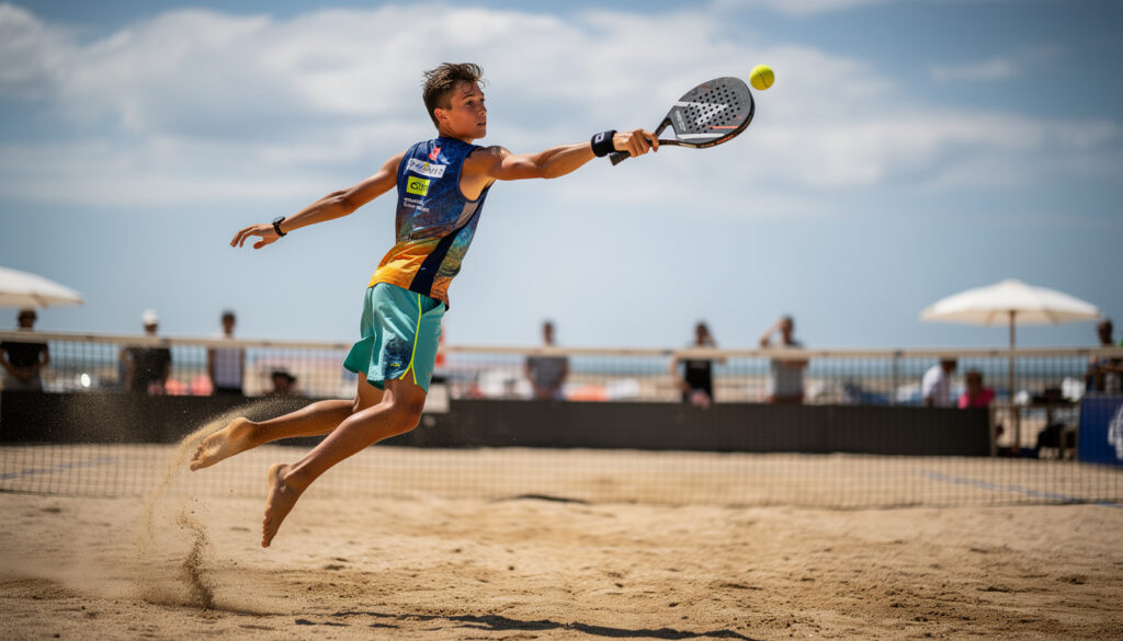 découvrez l'incroyable ascension de louis belpodin, prodige du beach tennis originaire de seine-et-marne et actuellement numéro 2 mondial junior. une success story à suivre de près !