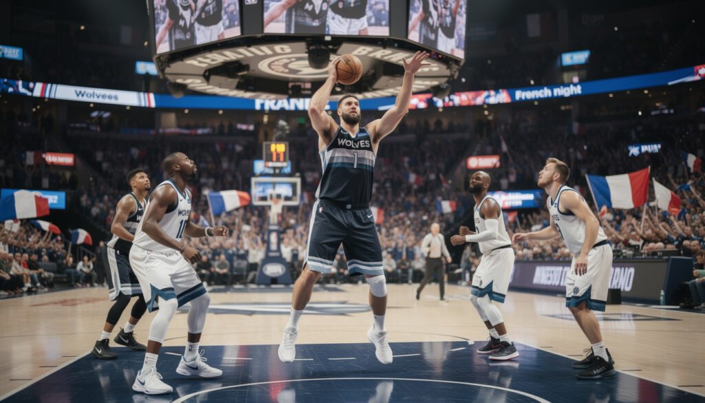 revivez la soirée française en nba avec rudy gobert qui réalise un nouveau double-double impressionnant, menant les timberwolves du minnesota à la victoire.
