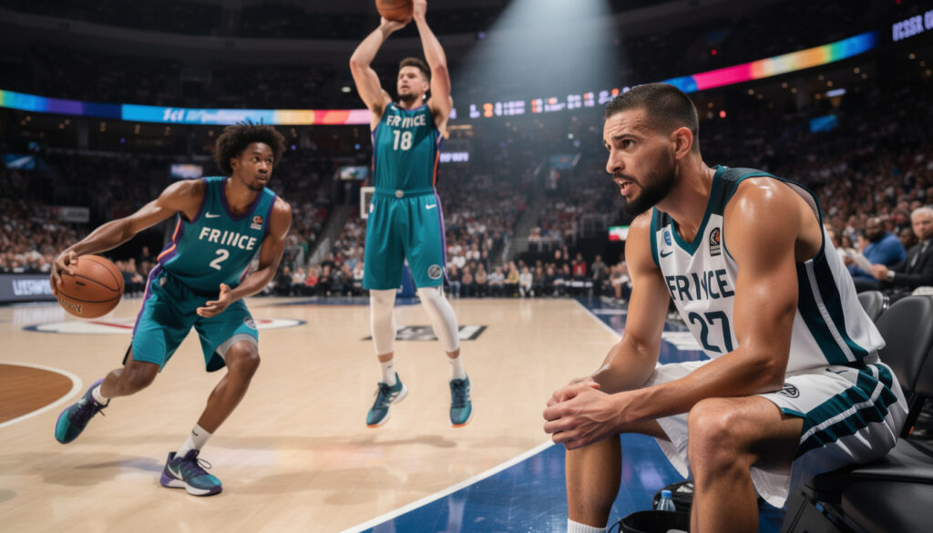 revivez la soirée nba avec la frustration de rudy gobert et minnesota, tandis que moussa diabaté et tidjane salaün se distinguent brillamment sous les couleurs de charlotte.