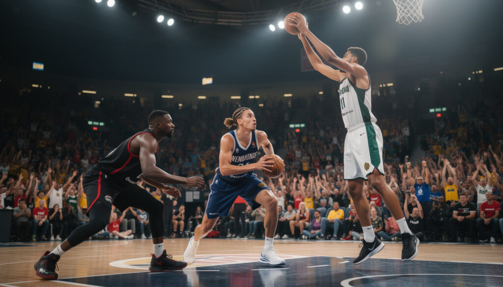 revivez une soirée intense en nba avec wembanyama qui confirme son talent avec un double-double, rupert en pleine forme et diabaté qui impressionne par sa solidité sur le terrain.