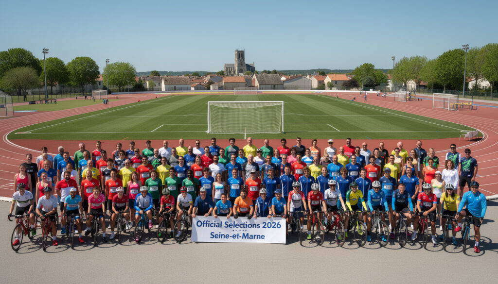 découvrez les 252 athlètes de seine-et-marne sélectionnés pour les listes officielles des compétitions sportives de 2026, mettant en lumière leur talent et leur engagement.