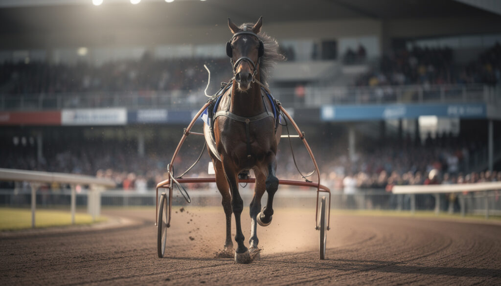 découvrez l'histoire captivante d'une jument de la manche qui participe à la course de trot la plus prestigieuse au monde, alliant passion et performance équestre.