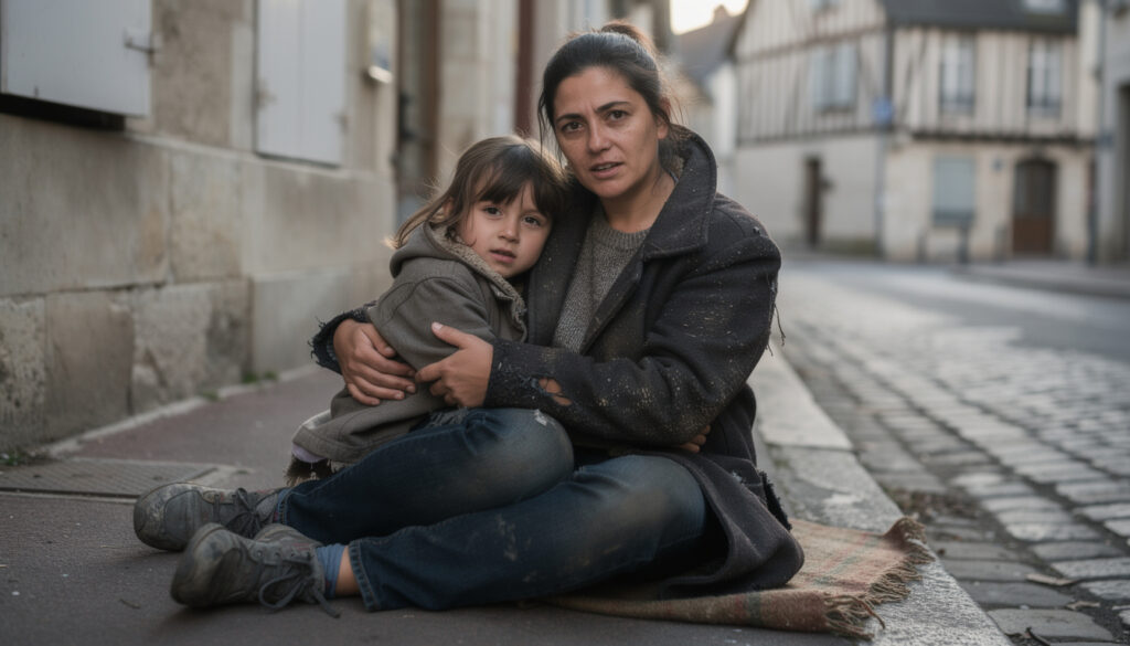 une mère et sa fille sans-abri à bourges : la justice ordonne une prise en charge urgente par l'état pour garantir leur sécurité et leur dignité.