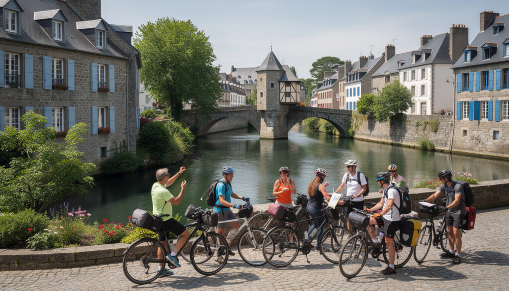 découvrez le tour de bretagne de yes breizh avec une première escale à landerneau, entre culture, paysages et traditions bretonnes.